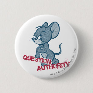 Tom and Jerry Tough Mouse 2 Pinback Button