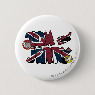 Tom and Jerry UK Overload 2 Pinback Button