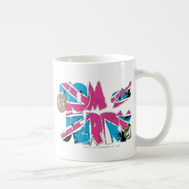 Tom and Jerry UK Overload Coffee Mug (Right)