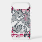 Tom and Jerry Watch Your Back Case-Mate iPhone Case (Back)