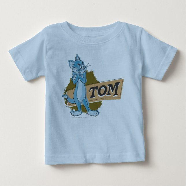 Tom Attitude Logo Baby T-Shirt (Front)