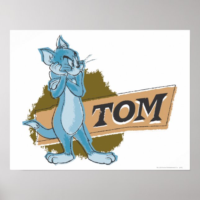 Tom Attitude Logo Poster (Front)