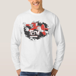 Tom Black and Red Logo T-Shirt