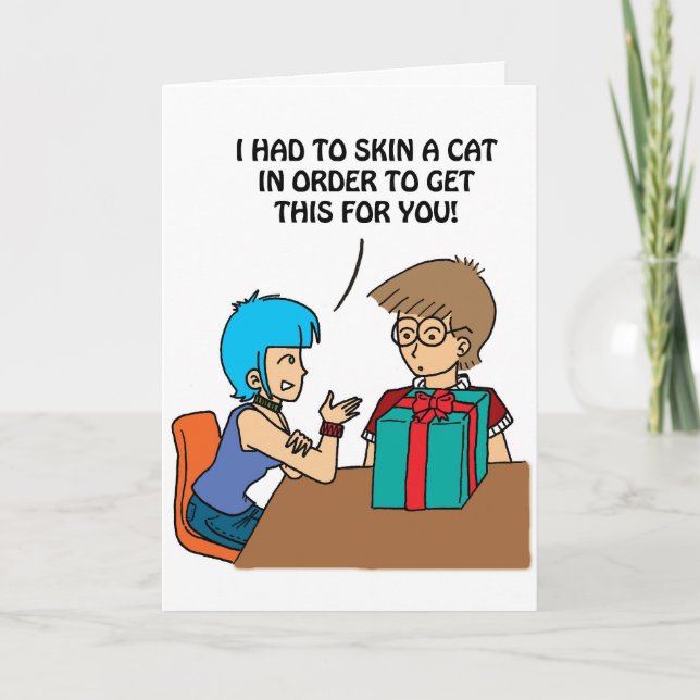 Tom Boy Tara birthday card (Front)