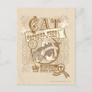 Tom Cat Gotchur Tung Tonic Postcard