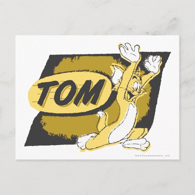 Tom Chasing Postcard (Front)