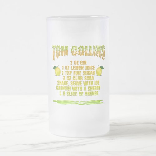 Tom Collins mug _ choose style  color