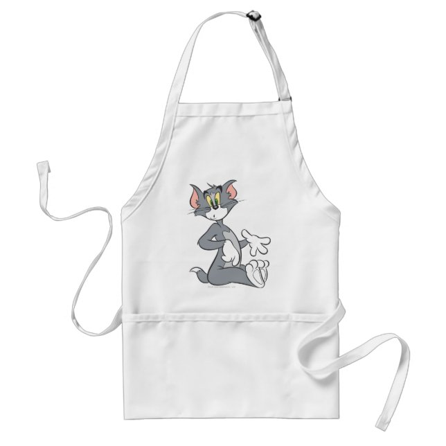Tom Confused Adult Apron (Front)
