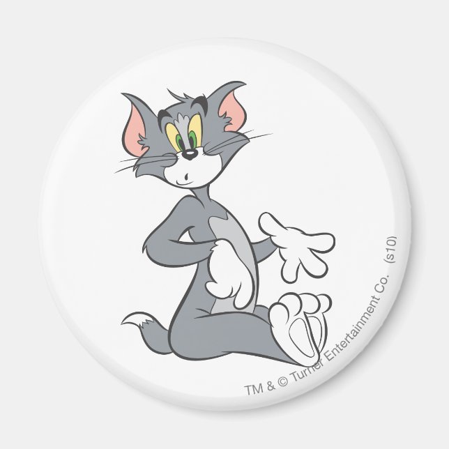 Tom Confused Magnet (Front)