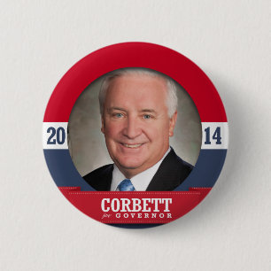 TOM CORBETT CAMPAIGN PINBACK BUTTON