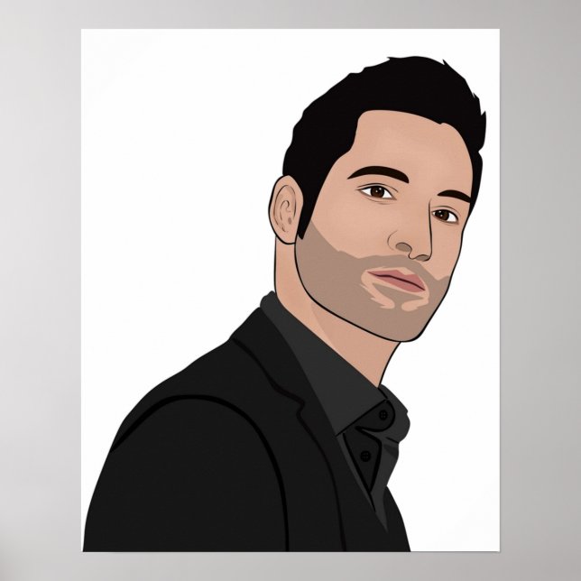 Tom Ellis  Lucifer Poster (Front)
