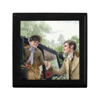 Tom handing Mary out of a carriage Gift Box