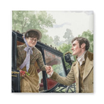 Tom handing Mary out of a carriage