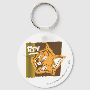 Tom Happy Face Keychain