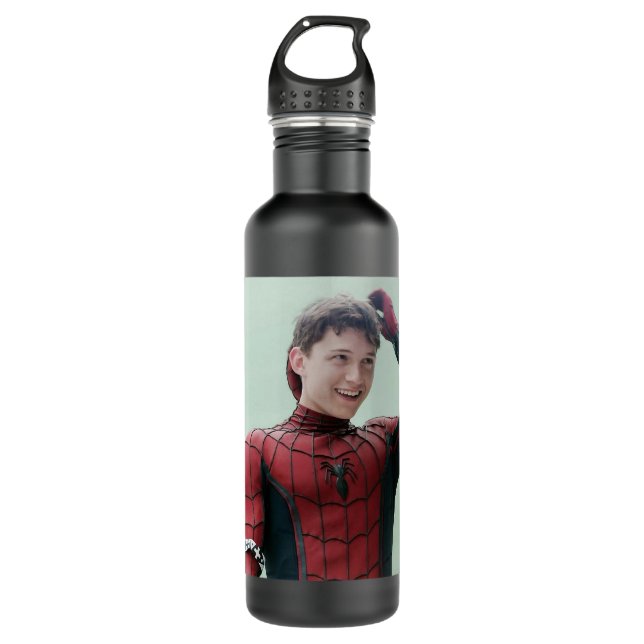 tom holland Classic T Shirt Stainless Steel Water Bottle (Front)