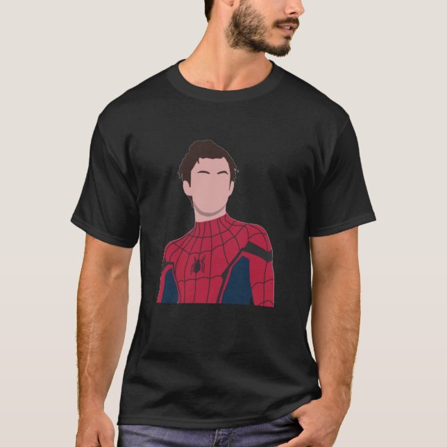 Tom holland, peter parker ted  T-Shirt (Front)