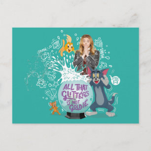 Tom & Jerry - All That Glitters Is Not Goldie Postcard