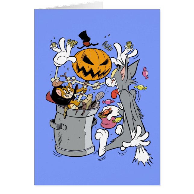 Tom & Jerry | Boo to Tom Cards (Front)
