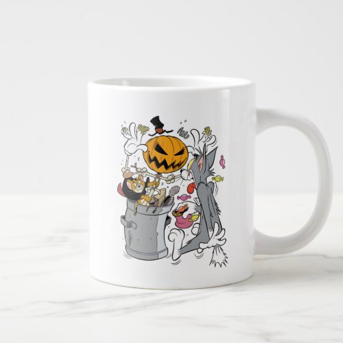 Tom  Jerry  Boo to Tom Giant Coffee Mug