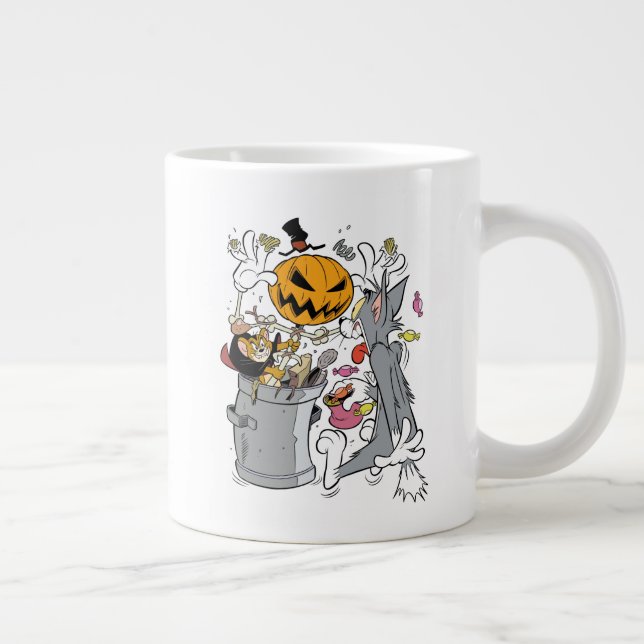 Tom & Jerry | Boo to Tom Giant Coffee Mug (Right)