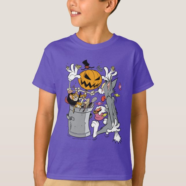 Tom & Jerry | Boo to Tom T-Shirt (Front)