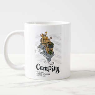 Tom & Jerry Camping Giant Coffee Mug