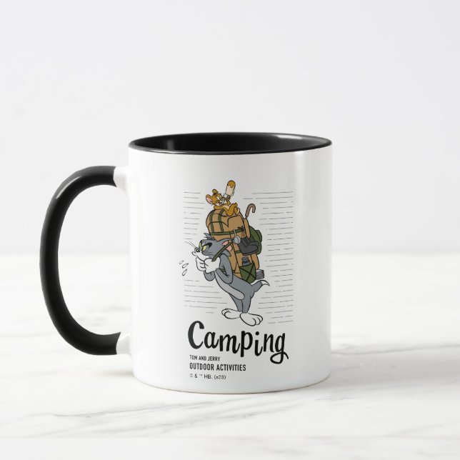 Tom & Jerry Camping Mug (Left)
