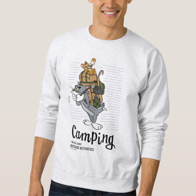 Tom & Jerry Camping Sweatshirt (Front)