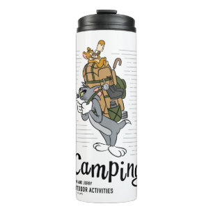 Tom & Jerry Camping Thermal Tumbler