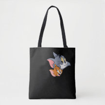 Tom & Jerry Cartoon Crew Socks | Fun Classic Anima