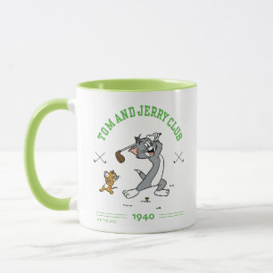 Tom & Jerry Golfing Club 1940 Mug