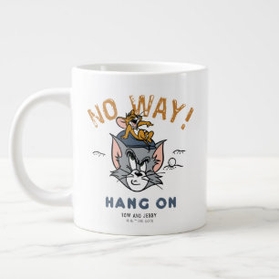 Tom & Jerry Golfing "No Way" Giant Coffee Mug
