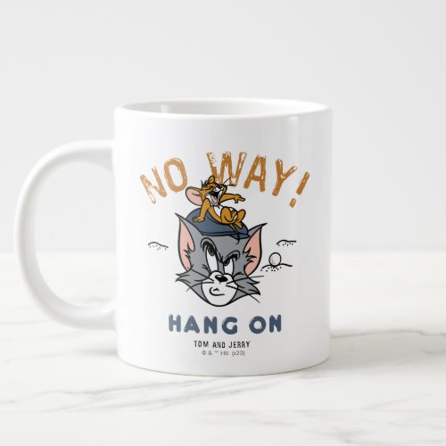 Tom  Jerry Golfing No Way Giant Coffee Mug
