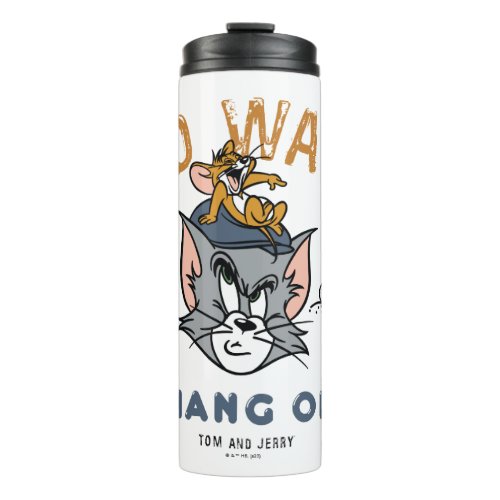 Tom  Jerry Golfing No Way Thermal Tumbler