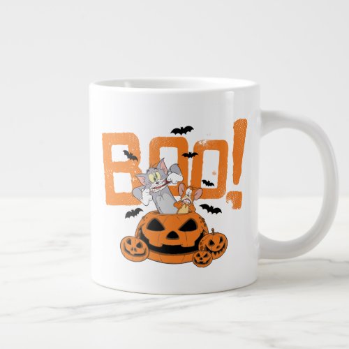 Tom  Jerry  Happy Halloween Boo Giant Coffee Mug