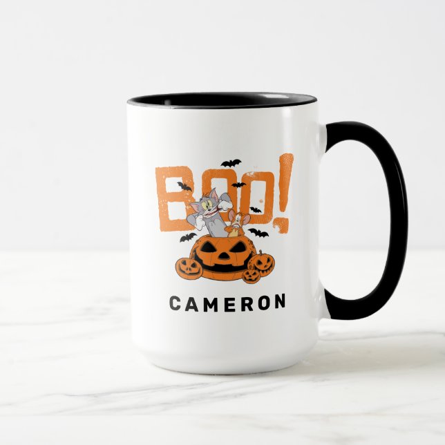 Tom & Jerry | Happy Halloween Boo Mug (Right)