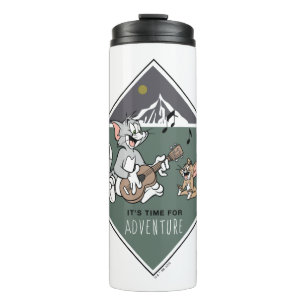 Tom & Jerry "It's Time For Adventure" Thermal Tumbler