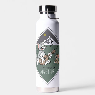Tom & Jerry "It's Time For Adventure" Water Bottle