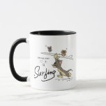 Tom &amp; Jerry &quot;It&#39;s Time For Surfing&quot; Mug