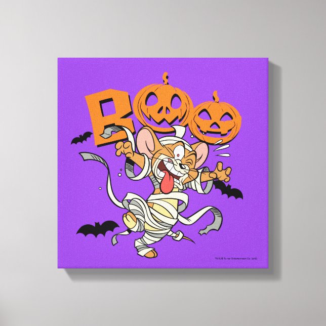 Tom & Jerry | Jerry is SO Scary Canvas Print (Front)