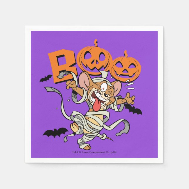 Tom & Jerry | Jerry is SO Scary Napkins (Front)