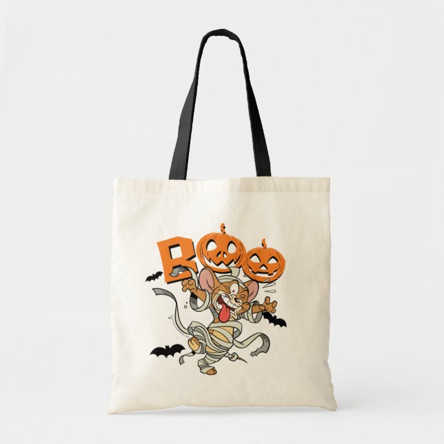 Tom & Jerry | Jerry is SO Scary Tote Bag (Front)