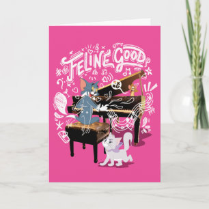 Tom & Jerry Play Piano - Feline Good Card