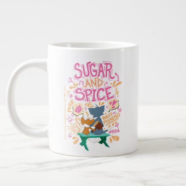 Tom & Jerry - Sugar And Spice Giant Coffee Mug (Left)