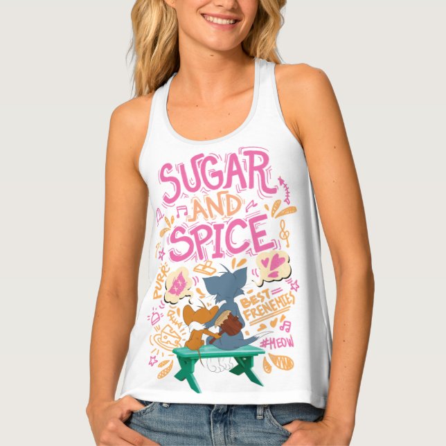 Tom & Jerry - Sugar And Spice Tank Top (Front)