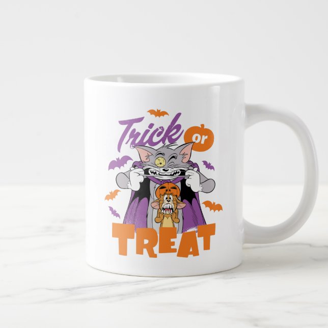 Tom & Jerry | Trick or Treat Giant Coffee Mug (Right)