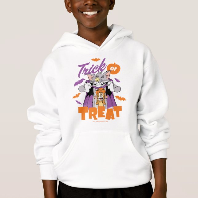 Tom & Jerry | Trick or Treat Hoodie (Front)