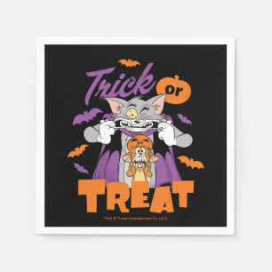 Tom & Jerry Trick or Treat Napkins