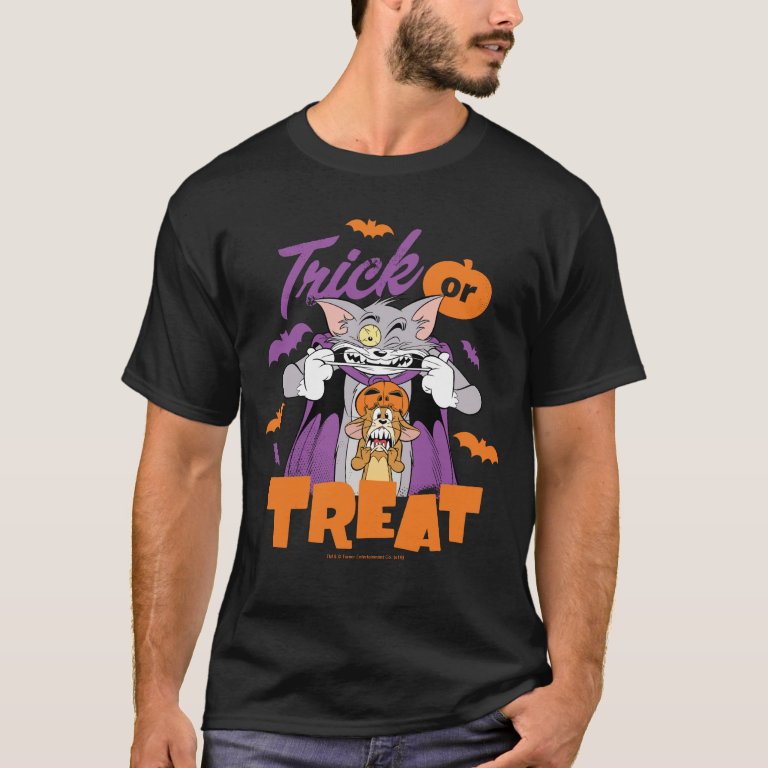 Tom & Jerry | Trick or Treat T-Shirt