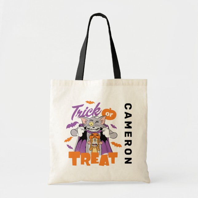 Tom & Jerry | Trick or Treat Tote Bag (Front)